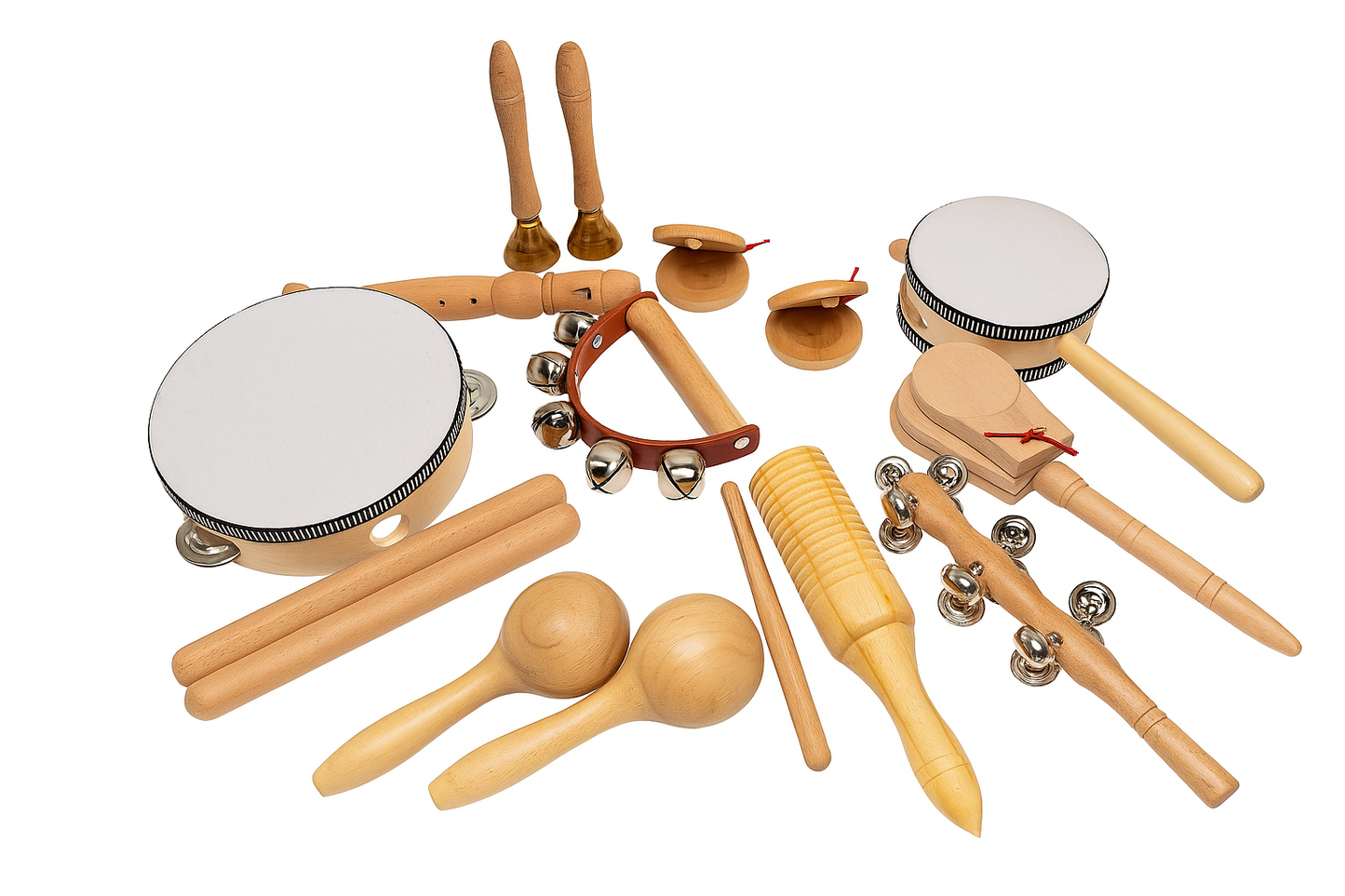 Montessori Wooden Music Box Set