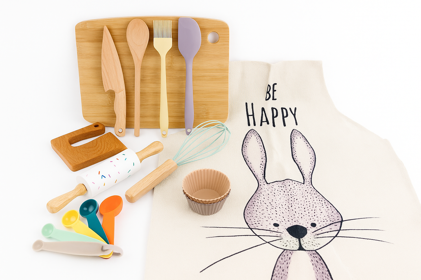 Montessori Kids Baking Box – “Be Happy” Set